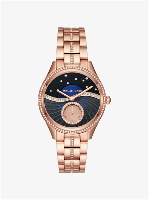 michael kors lauryn celestial watch|Michael Kors lauryn.